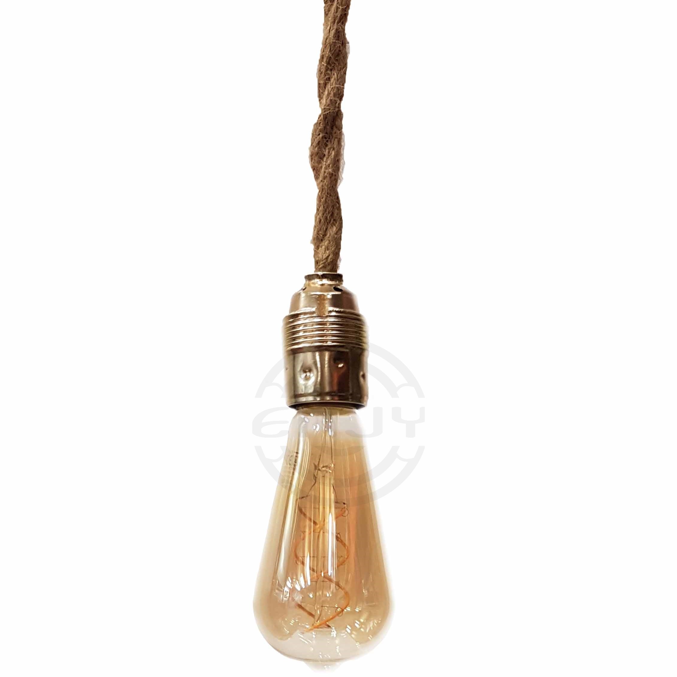 Weggegooid Lokken Factureerbaar Vintage ST64 LED Lamp huren aan fitting van juten koord |  Prikkabelverhuur.nl | Partyverlichting - Huren - Verhuur